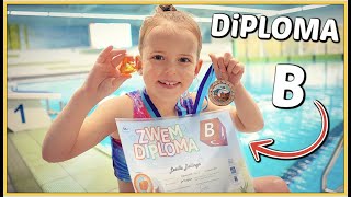 LUCiLLA AFZWEMMEN VOOR DiPLOMA-B 🥇💦 | Bellinga Vlog #2280