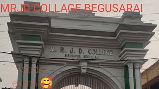 MRJD COLLAGE BISHNUPUR.🥰 BA PART 2 EXAM 🥰.#begusarai