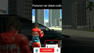 indian bike 3d fortuner car cheat code #shorts #ytshorts #indianbikedriving3d #fortuner #gaming