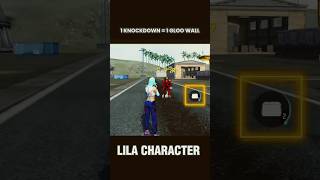 Lila Character Ability Test 🔥 Free Fire New Character Lila Skill #freefire #shorts