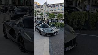 LaFerrari Supercars … 🇲🇨 #shorts #laferrari #ferrari #monaco #luxurycars #supercars