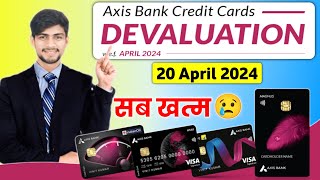 Axis Credit Card Devaluation 2024 | Flipkart Credit Card Devaluation | Airtel Credit Card Devalue