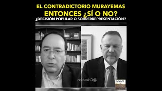 El contradictorio Ciro Murayama y su concepto de decisión popular y sobrerrepresentación