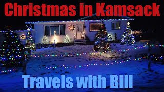 Kamsack Christmas Lights 2021 - Travels with Bill