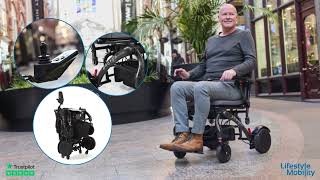 Motion Healthcare Photon Lightweight Folding Powerchair