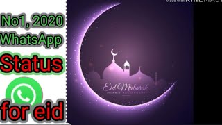 eid mubrak WhatsApp status