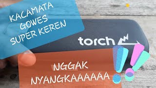 Unboxing KACAMATA SEPEDA GOWES Merk TORCH Nggak nyangka sebagus ini !!!