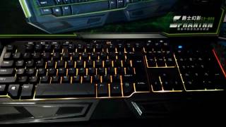 Ex-800 Sphantnm Illuminated Gaming Keyboard