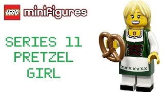 Lego Minifigures Series 11 Pretzel Girl Review