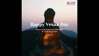 Wishing you peace, enlightenment, and joy on this blessed Vesak Day. 🌼🕊️