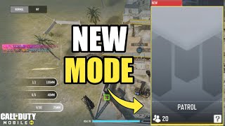 *NEW* Codm Vanguard Patrol Mode Gameplay with A130 Gunship Scorestreak | Codm Test Server