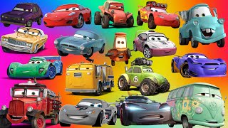 Looking For Disney Pixar Cars 3 Lightning Mcqueen, Doc Hudson, Rich Mixon, Bobby Swift, Chick Hicks.