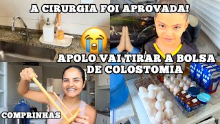 CIRURGIA DE REVERSÃO DA COLOSTOMIA, COMPRAS PRA CASA, ORGANIZAÇÃO, MERCADO E VAMA POSTA