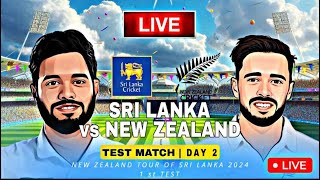 SL vs NZ Live Match Day 2 | New Zealand vs Sri Lanka Live Today #slvsnz #slvsnzlive #livecricket