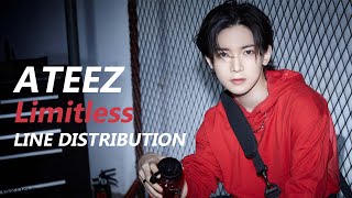 ATEEZ - Limitless | Line Distribution (Color Coded)