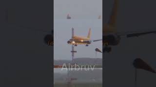 [Insert Good Text] #shorts #viral #767 #rainy #landing #hardlanding #edit #aviation