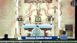 Exposition, Adoration and Benediction of the Blessed Sacrament 10/20/24 8:45 AM