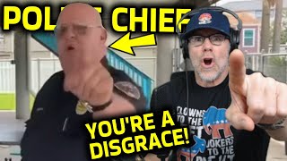 Police Chief EXPLODES Over People HELPING Hurricane Victims