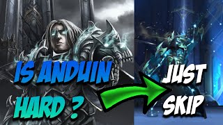 SKIP THE HARDEST BOSS?? - Anduin skip without using lockout - world of warcraft patch 9.2 guide #wow