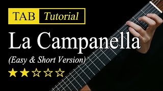 La Campanella (Easy & Short) - Guitar Lesson + TAB