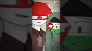 indonesia x palestina #countryhumans#indonesia x palestina