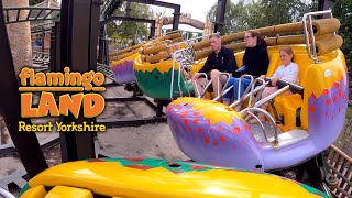 Twistosaurus [4K] On Ride POV - Flamingo Land