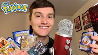 ASMR Showing My ENTIRE Pokemon Card Collection (whisper ramble)