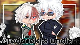 Pro Heroes react to Gojo Satoru as Todoroki's uncle /au/ mha•