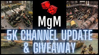 5k Subscription Channel Update and Giveaway