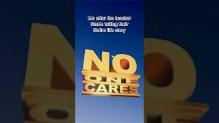 No one cares #shorts  #20centuryfox #funny #lookatthevideonotme