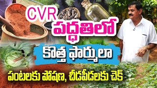 సేంద్రియ వ్యవసాయంలో సీవీఆర్ కొత్త ఫార్ములా | CVR Method New Formulae | Chintala Venkat Reddy