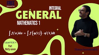 general mathematics 1-ریاضی عمومی1- انتگرال: انتگرال نامعین(روش های انتگرال گیری) - قسمت37