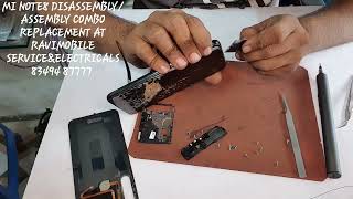 MI NOTE8 DISASSEMBLY/ASSEMBLY COMBO REPLACEMENT @ RAVIMOBILE SERVICE&ELECTRICAL DIPKA CG 8349487777