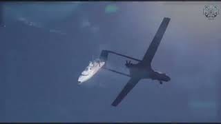 The Ukrainian Navy strikes on two more Russian Raptor fast attack craft TB2 UCAV video