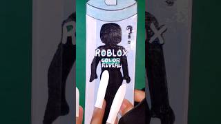 Roblox Barbie Color Reveal #barbiecolorreveal #paperdiy  #roblox #paperplay #shorts #lerycreation