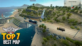 Top 7 Best Map In Bus Simulator Indonesia | Bussid 3.7