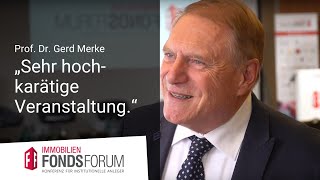 Prof. Dr. Gerd Merke: FondsForum-Konferenz 2024 | EventSummary