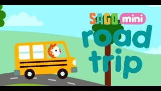 Sago Mini Road Trip | School bus | Саго Мини В Путь Дорогу - Развивающий мультик