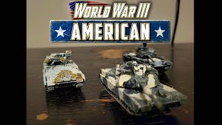 Team Yanke American Tanks Winter Camo | M1 Abrams | M60 Patton | M2 Bradley