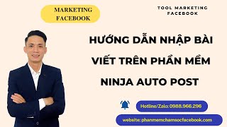 Hướng dẫn nhập bài viết trên Autopost