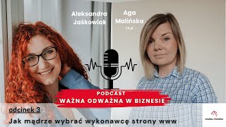 [Podcast] S2E03:  Jak mądrze wybrać wykonawcę strony www