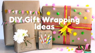 DIY Easy Gift Wrapping Ideas