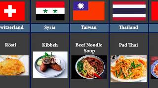 National Food Of Different Countries