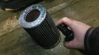 How to clean an air filter