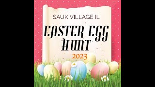 Sauk, Village, Illinois, 2023 Easter egg hunt