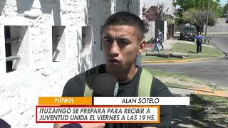 PREVIO AL ENCUENTRO DE ITUZAINGÓ CON JUVENTUD UNIDA, CONVERSAMOS CON ALAN SOTELO