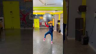 Fitball dance workout🔥 #youtubeshorts #dance