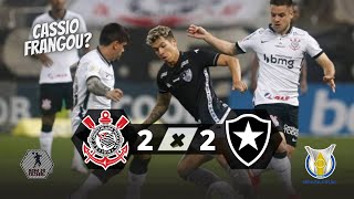 CORINTHIANS 2 x 2 BOTAFOGO | MELHORES MOMENTOS | KALOU MARCA SEU PRIMEIRO GOL | 05/09/2020