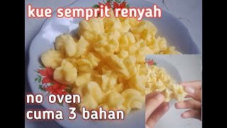 kue semprit renyah no oven cuma 3 bahan