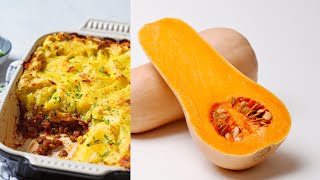 Hachis Parmentier de Butternut, revisité et tellement délicieux.